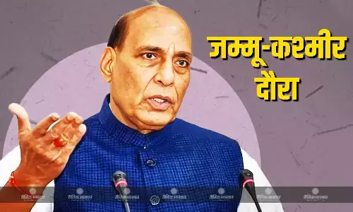 राजनाथ सिंह जम्मू-कश्मीर दौरे के लिए रवाना,  सेनाध्यक्ष जनरल उपेंद्र द्विवेदी भी होंगे मौजूद