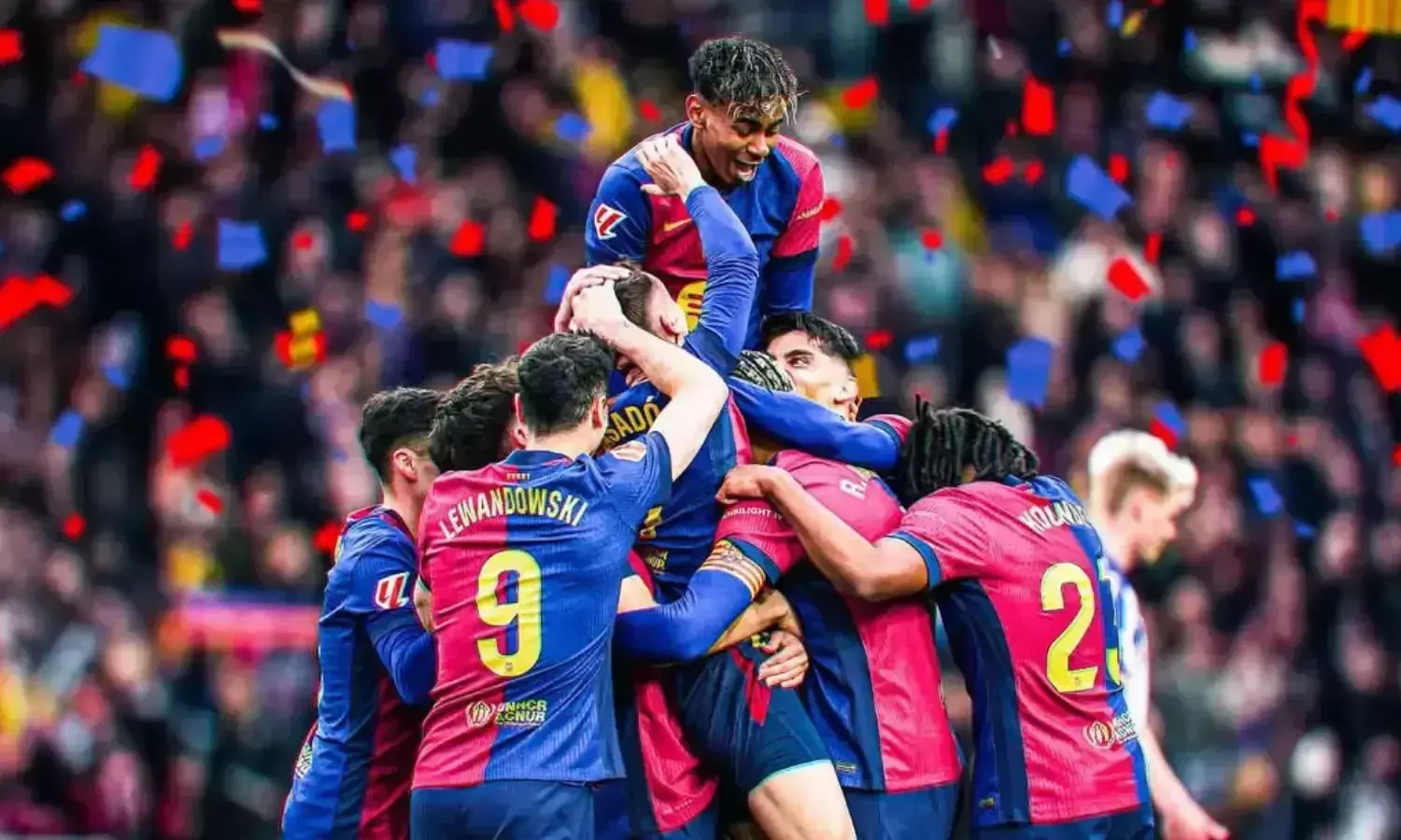 पहले लैमिन फिर फेरमिन ने दागा गोल, FC Barcelona ने तीन सालों में दूसरी बार बनी चैंपियन, मेसी ने दी एक्स टीम को जीत की बधाई पहले लैमिन फिर फेरमिन ने दागा गोल, FC Barcelona ने तीन सालों में दूसरी बार बनी चैंपियन, मेसी ने दी एक्स टीम को जीत की बधाई