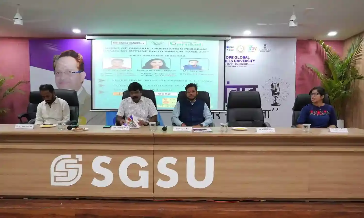 स्कोप ग्लोबल स्किल्स यूनिवर्सिटी ने ग्रीक ऑफ गुरुकुल के विशेषज्ञों के साथ मिलकर वेब 3.0 पर ऑफलाइन बूटकैंप किया आयोजित