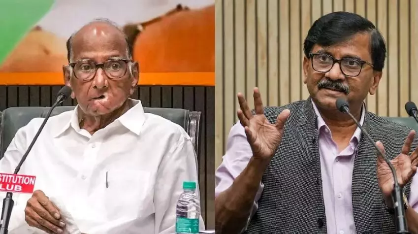सर्वदलीय डेलिगेशन पर शरद पवार-संजय राउत में मतभेद, NCP चीफ ने शिवसेना सांसद को दी ये नसीहत सर्वदलीय डेलिगेशन पर शरद पवार-संजय राउत में मतभेद, NCP चीफ ने शिवसेना सांसद को दी ये नसीहत