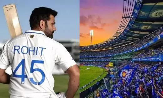कोहली के बाद अब रोहित के भी स्पेशल विदाई की हो रही तैयारी, MI vs DC मैच में सफेद जर्सी पहन फैंस हिटमैन के देंगे ट्रीब्यूट कोहली के बाद अब रोहित के भी स्पेशल विदाई की हो रही तैयारी, MI vs DC मैच में सफेद जर्सी पहन फैंस हिटमैन के देंगे ट्रीब्यूट