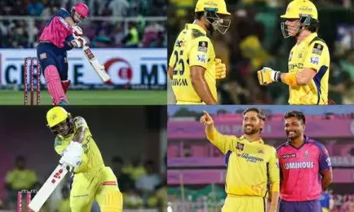 वैभव की फिफ्टी ने बचाई इज्जत, साख की लड़ाई में RR ने CSK को 6 विकेटों से दी मात वैभव की फिफ्टी ने बचाई इज्जत, साख की लड़ाई में RR ने CSK को 6 विकेटों से दी मात