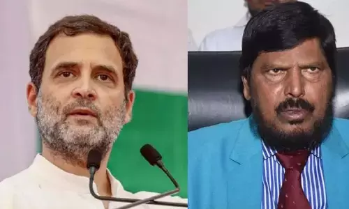 रामदास अठावले का राहुल गांधी पर तंज, कहा - अगर वह इसी तरह से बोलते रहेंगे तो पाकिस्तान उनको...