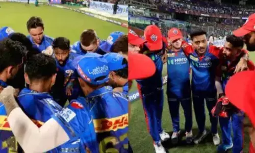 प्लेऑफ में एंट्री पाने के लिए भिड़ेंगी MI-DC, ऐसी हो सकती है दोनों टीमों की संभावित प्लेइंग इलेवन प्लेऑफ में एंट्री पाने के लिए भिड़ेंगी MI-DC, ऐसी हो सकती है दोनों टीमों की संभावित प्लेइंग इलेवन