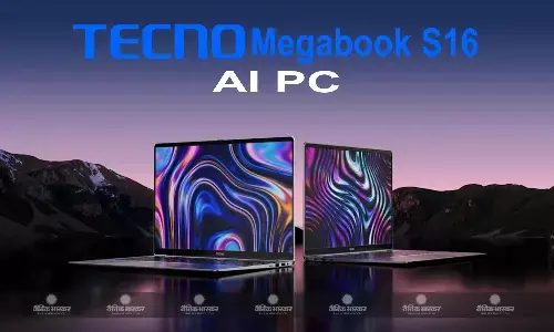 Tecno Megabook S16 AI PC इंटेल कोर i9-13900HK सीपीयू के साथ हुआ लॉन्च, जानिए फीचर्स Tecno Megabook S16 AI PC इंटेल कोर i9-13900HK सीपीयू के साथ हुआ लॉन्च, जानिए फीचर्स