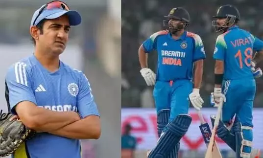2027 वर्ल्ड कप अभी से करीब ढाई साल दूर है...RO-KO के ODI करियर पर कोच गौतम गंभीर का क्लियर कट बयान 2027 वर्ल्ड कप अभी से करीब ढाई साल दूर है...RO-KO के ODI करियर पर कोच गौतम गंभीर का क्लियर कट बयान