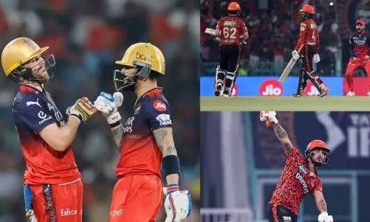 बेकार हुई सॉल्ट और किंग कोहली की दमदार पारियां, RCB को SRH के हाथों 42 रनों से झेलनी पड़ी करारी हार बेकार हुई सॉल्ट और किंग कोहली की दमदार पारियां, RCB को SRH के हाथों 42 रनों से झेलनी पड़ी करारी हार