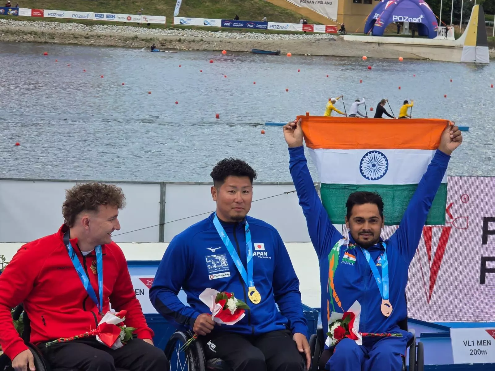 भारतीय पैरा केनो टीम के यश कुमार जीता ब्रॉन्ज मेडल