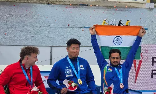 भारतीय पैरा केनो टीम के यश कुमार जीता ब्रॉन्ज मेडल