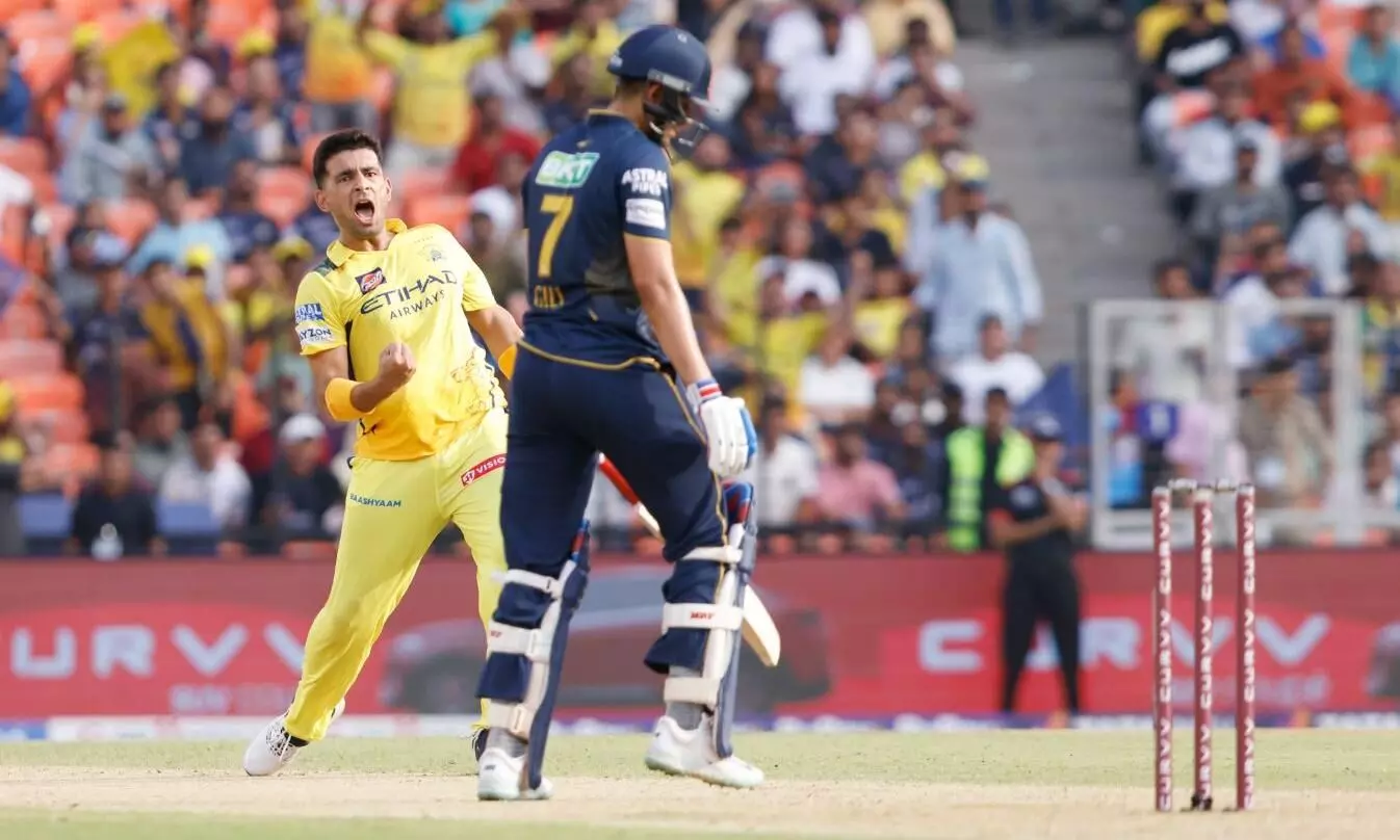 चेन्नई ने गुजरात को 83 रनों से रौंदा, धोनी की CSK ने IPL 2025 में फैंस को दी शानदार विदाई चेन्नई ने गुजरात को 83 रनों से रौंदा, धोनी की CSK ने IPL 2025 में फैंस को दी शानदार विदाई