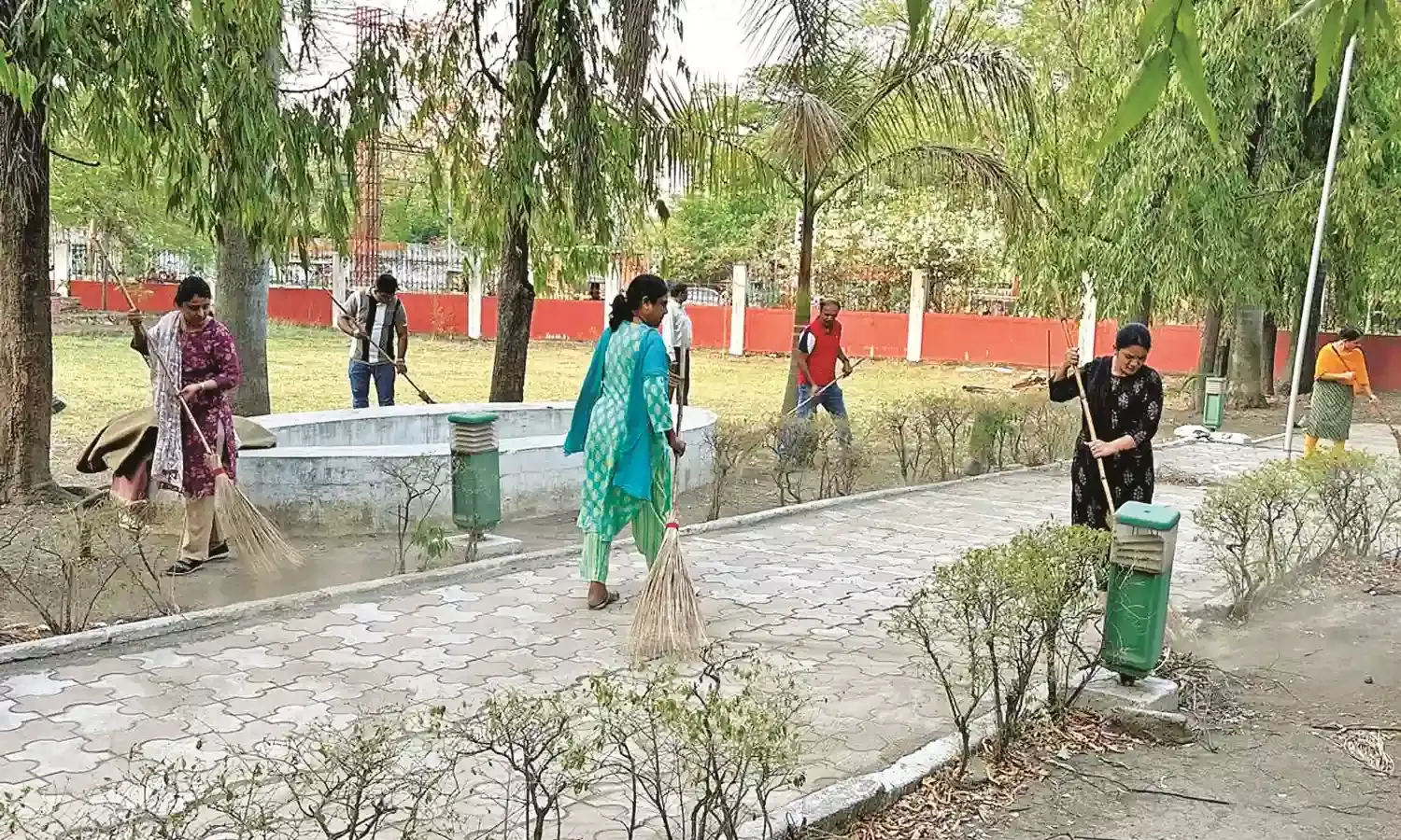 पर्यावरण संरक्षण के लिए स्वच्छता ही सेवा अभियान, कृषि महाविद्यालय 18 विभागों में कार्यक्रम