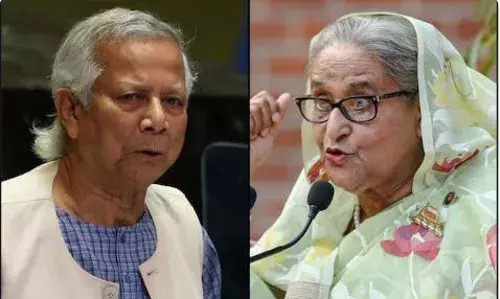 शेख हसीना का मोहम्मद यूनुस पर सनसनीखेज आरोप, कहा- देश को अमेरिका को बेचा, आतंकियों के सहारे हथियाई सत्ता