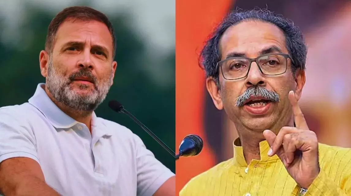 उद्धव ठाकरे के नेता का विवादित बयान, राहुल गांधी पर कालिख पोतने की दी धमकी, कांग्रेस ने ऐसे किया रिएक्ट उद्धव ठाकरे के नेता का विवादित बयान, राहुल गांधी पर कालिख पोतने की दी धमकी, कांग्रेस ने ऐसे किया रिएक्ट