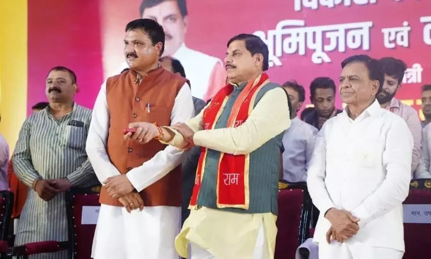 मां नर्मदा के आशीर्वाद से अब हाटपिपल्या क्षेत्र के नागरिकों की प्यास बुझेगी - मुख्यमंत्री डॉ. मोहन यादव, कहा- प्रदेश में 55 लाख हेक्टेयर में सिंचाई सुविधा का विस्तार हुआ है मां नर्मदा के आशीर्वाद से अब हाटपिपल्या क्षेत्र के नागरिकों की प्यास बुझेगी - मुख्यमंत्री डॉ. मोहन यादव, कहा- प्रदेश में 55 लाख हेक्टेयर में सिंचाई सुविधा का विस्तार हुआ है