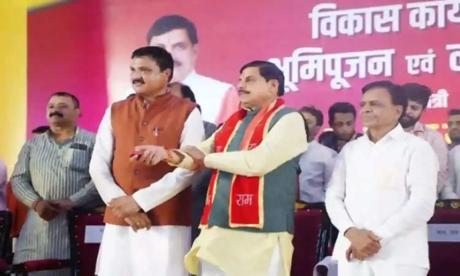 मां नर्मदा के आशीर्वाद से अब हाटपिपल्या क्षेत्र के नागरिकों की प्यास बुझेगी - मुख्यमंत्री डॉ. यादव