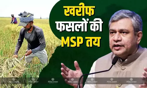 कैबिनेट बैठक में किसानों को लेकर सरकार का बड़ा फैसला, खरीफ फसलों पर एमएसपी बढ़ी, जानें और किन मुद्दों पर हुई चर्चा कैबिनेट बैठक में किसानों को लेकर सरकार का बड़ा फैसला, खरीफ फसलों पर एमएसपी बढ़ी, जानें और किन मुद्दों पर हुई चर्चा