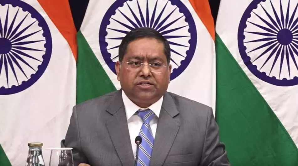 विदेश मंत्रालय ने ट्रंप सरकार के दावे को फिर नकारा, कहा - भारत-पाक सीजफायर में टैरिफ मुद्दे पर नहीं हुई कोई चर्चा विदेश मंत्रालय ने ट्रंप सरकार के दावे को फिर नकारा, कहा - भारत-पाक सीजफायर में टैरिफ मुद्दे पर नहीं हुई कोई चर्चा