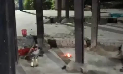 तंत्र साधना करने आधी रात मुक्ति धाम पहुंचे सात संदिग्ध