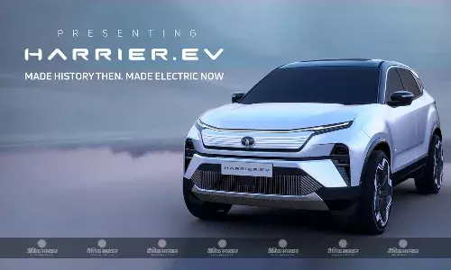 Tata Harrier.EV के लॉन्च से पहले टीजर हुआ जारी, पहाड़ की चोटी पर भी चढ़ जाएगी ये दमदार एसयूवी!