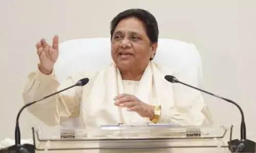 बसपा चीफ मायावती ने बीजेपी की योगी सरकार पर साधा निशाना, कहा कानून का राज सही से नहीं चल रहा