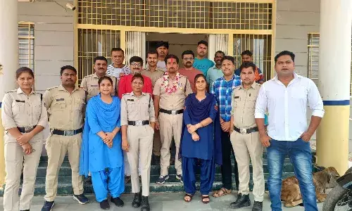 रैपुरा थाना में पदस्थ आलोक सिंह को दी गई विदाई, कोरोना काल में कर्मवीर योद्ध पदक से हो चुके हैं सम्मानित