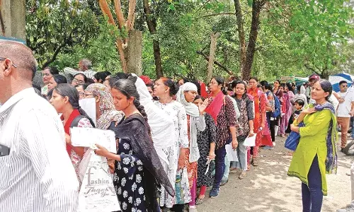 अध्यापक की टेट परीक्षा में 8 मिनट पहले कंप्यूटर हो गया बंद