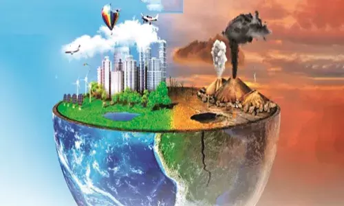 विश्व  पर्या‌वरण दिवस , धरती की सांसें घुट रही हैं, हम खामोश तमाशा देख रहे