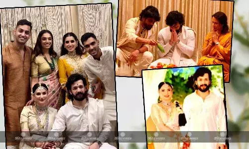 जैनब संग शादी के बंधन में बंधे नागार्जुन के बेटे अखिल अक्किनेनी, शादी की पहली तस्वीरें आई सामने