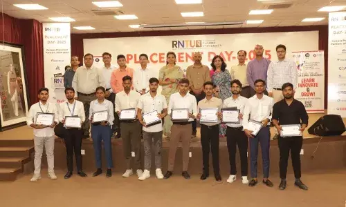 रबीन्द्रनाथ टैगोर विश्वविद्यालय में प्लेसमेंट डे 2025 का भव्य आयोजन