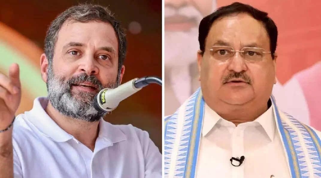 ‘सीधे सोरोस की रणनीति...’, राहुल गांधी के महाराष्ट्र चुनाव में धांधली वाले बयान पर जेपी नड्डा का पलटवार ‘सीधे सोरोस की रणनीति...’, राहुल गांधी के महाराष्ट्र चुनाव में धांधली वाले बयान पर जेपी नड्डा का पलटवार