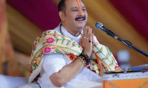 प्रदीप मिश्रा की अमृत वाणी से शिवमहापुराण कथा कल से , सजा भव्य वाटरप्रूफ पंडाल
