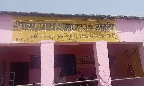 नौंनिहालों के जीवन से खिलवाड करती शिक्षा व्यवस्था, जर्जर भवनों में पढने को मजबूर छात्र