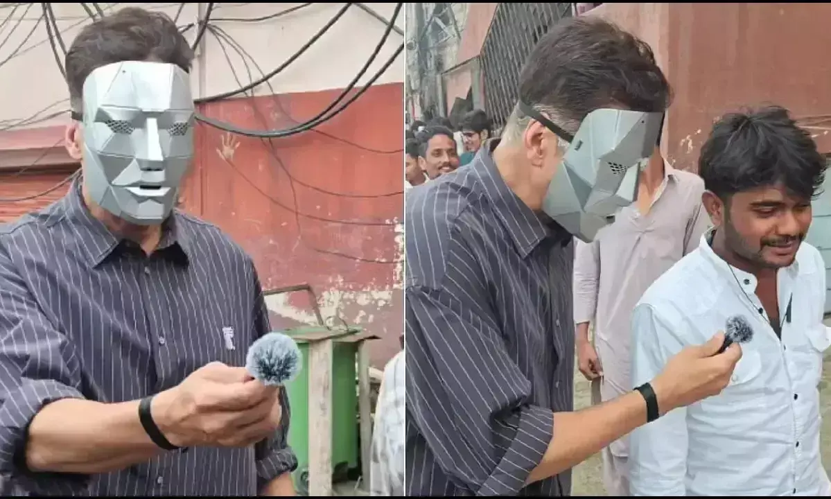 किलर का मास्क लगाकर सड़कों पर उतरे अक्षय कुमार, फिल्म ‘हाउसफुल 5’ देखकर आ रहे लोगों से लिया रिएक्शन