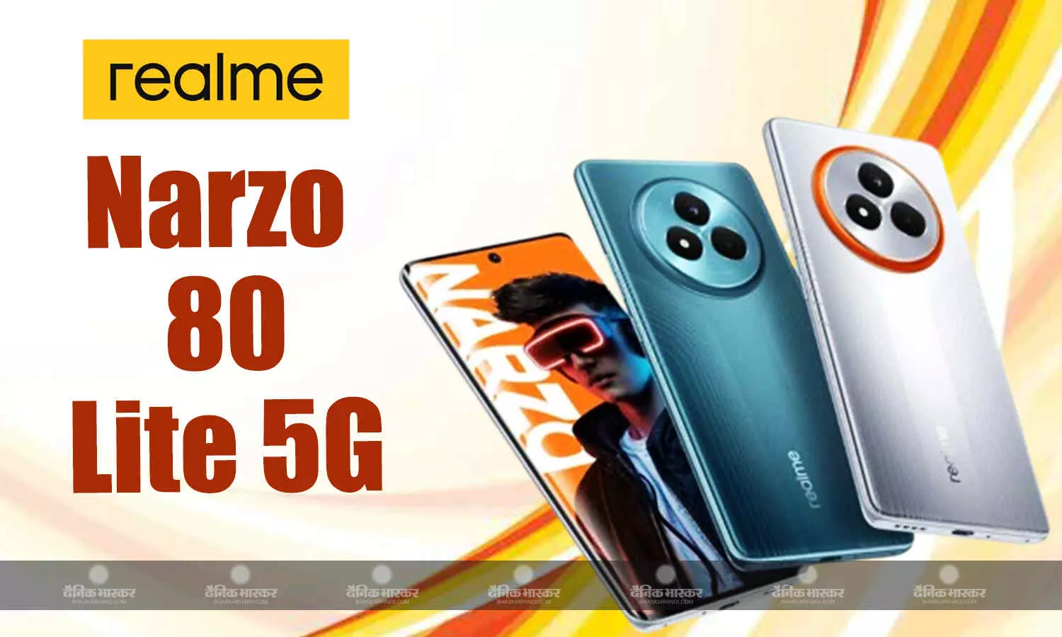 Realme Narzo 80 Lite 5G भारत में 6,000mAh की बैटरी के साथ जल्द होगा लॉन्च, कंपनी ने की पुष्टि Realme Narzo 80 Lite 5G भारत में 6,000mAh की बैटरी के साथ जल्द होगा लॉन्च, कंपनी ने की पुष्टि