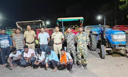 भंडारा के लोहारा-चुलबंद रेत घाट पर पुलिस ने मारा छापा