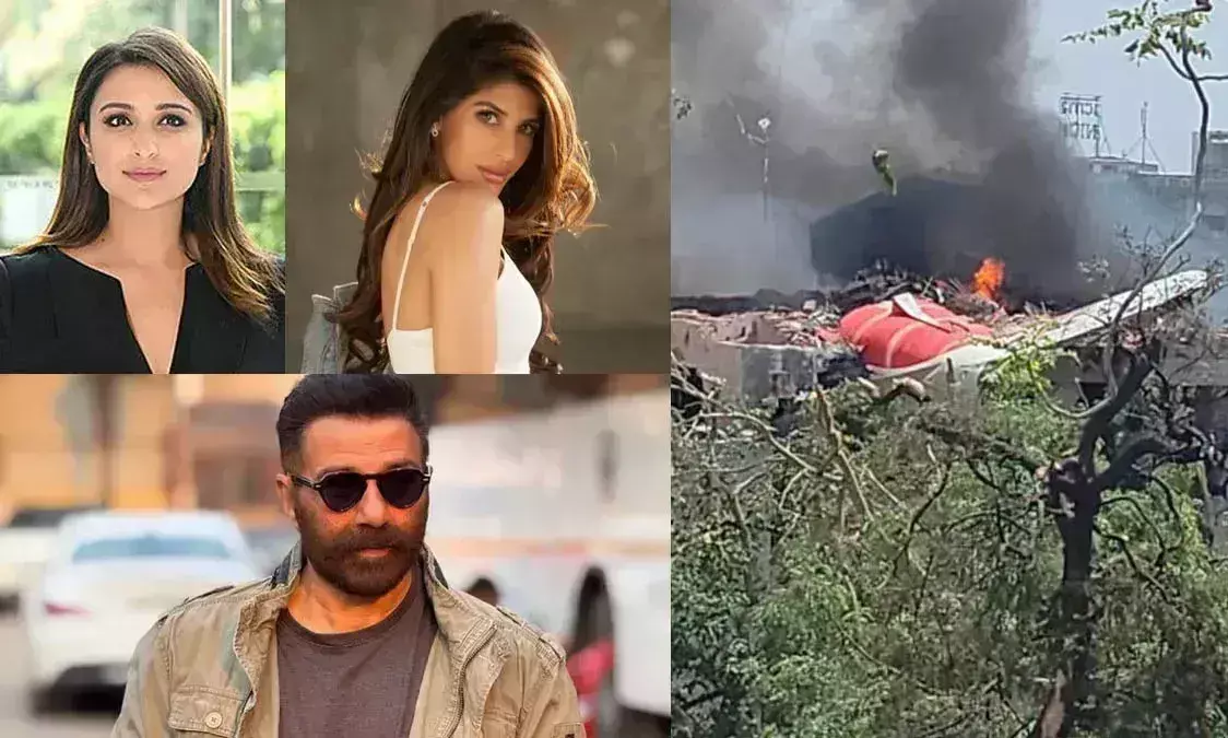 अहमदाबाद प्लेन क्रैश खबर सुन बॉलीवुड सेलेब्स को लगा झटका, सनी देओल, रितेश सहित इन सेलेब्स ने जताया दुख