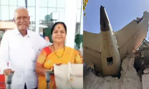 दुघटनाग्रस्त विमान में सोलापुर के दंपति भी थे सवार, एक बेटा रहता है लंदन