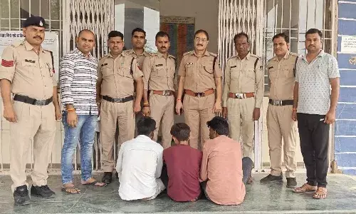 चक्काजाम व तोडफोड करने वाले तीन आरोपी गिरफ्तार, ७० अन्य लोग भी संलिप्त