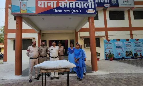 अवैध गांजा के हरे पेड़ लगाने वाला आरोपी गिरफ्तार, साठ हजार का गांजा जप्त