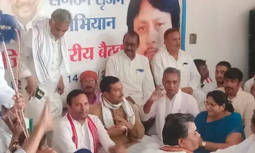 कांग्रेस का संगठन सृजन अभियान, पन्ना में एकजुटता पर जोर भाजपा सरकार पर हमला