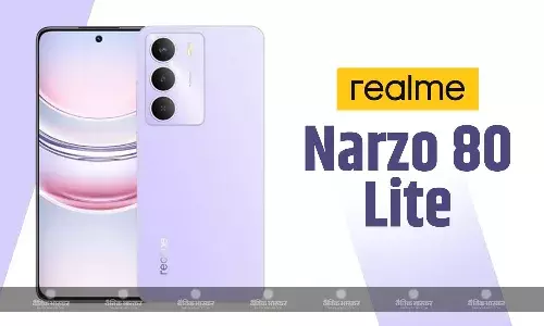 Realme Narzo 80 Lite 5G भारत में मीडियाटेक डाइमेंसिटी 6300 चिपसेट और MIL-STD-810H मिलिट्री-ग्रेड ड्यूरेबिलिटी सर्टिफिकेशन के साथ लॉन्च, कीमत 10499 रुपए से शुरू