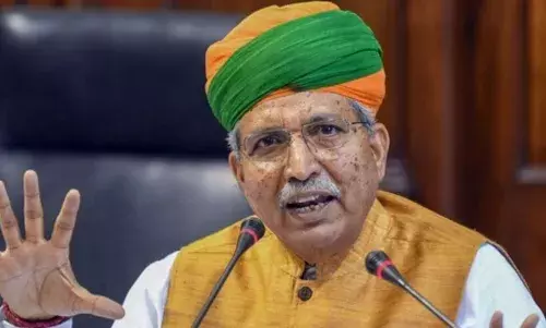 उनके जैसे अहंकारी नेता को जनता सबक सिखाएगी.., अंबेडकर तस्वीर विवाद मामले में केंद्रीय मंत्री मेघवाल ने लालू यादव पर साधा निशाना