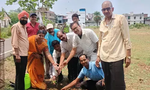 लघु वेतन कर्मचारी संघ द्वारा प्रदेश स्तरीय वृक्षारोपण कार्यक्रम सम्पन्न