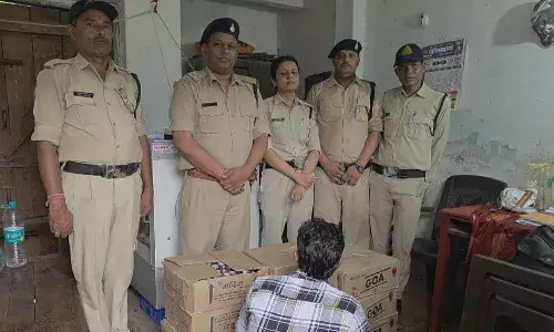 आबकारी पुलिस ने ग्राम इटवांकला से रिहायशी मकान से जप्त की ९९ बल्क लीटर अवैध शराब