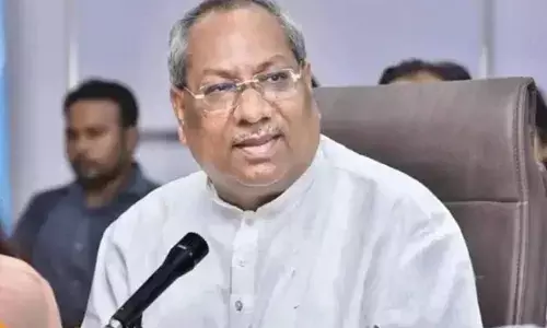 संजय निषाद ने समाजवादी पार्टी पर साधा निशाना , कहा - ऐसे लोग आतंकवाद का समर्थन करते हैं