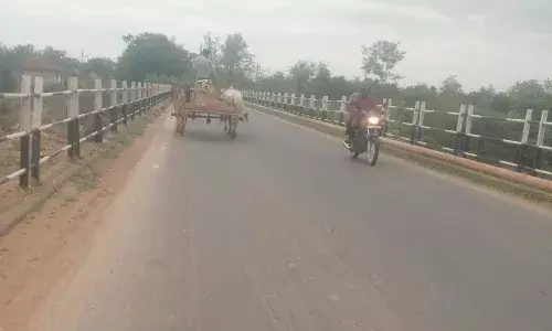 साकोली से लाखांदुर वडसा मार्ग पर कुंभली के चुलबंद नदी पर बने जर्जर पुल से हो सकता है हादसा