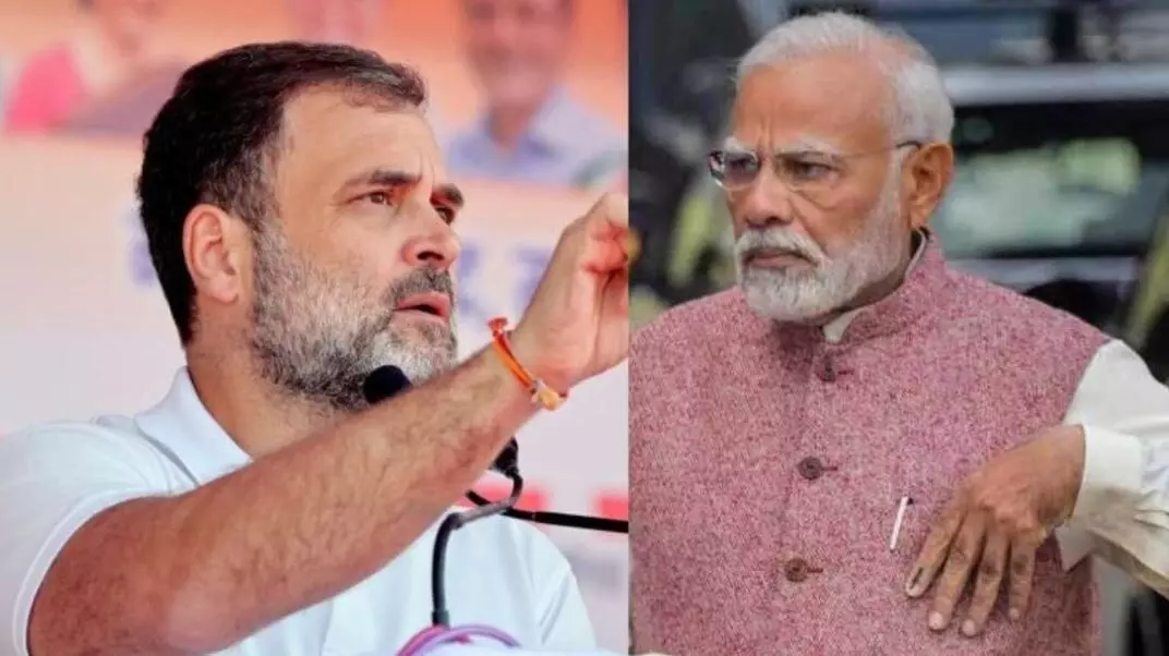 राहुल गांधी ने पीएम मोदी साधा निशाना, तो BJP ने किया पलटवार, कहा - ‘सबको दिख रहा बदलाव, सिवाय आपके’ राहुल गांधी ने पीएम मोदी साधा निशाना, तो BJP ने किया पलटवार, कहा - ‘सबको दिख रहा बदलाव, सिवाय आपके’