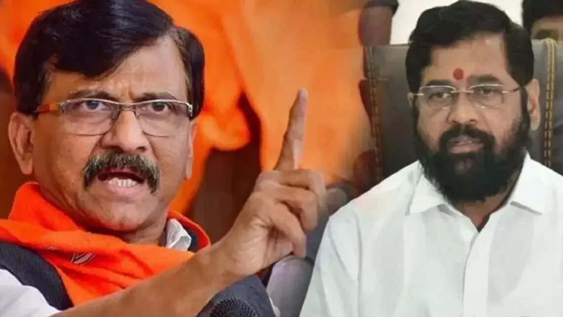 संजय राउत का एकनाथ शिंदे पर पलटवार, कहा- उनकी शिवसेना को असली कहना ऐसे ही जैसे अमेरिका... संजय राउत का एकनाथ शिंदे पर पलटवार, कहा- उनकी शिवसेना को असली कहना ऐसे ही जैसे अमेरिका...