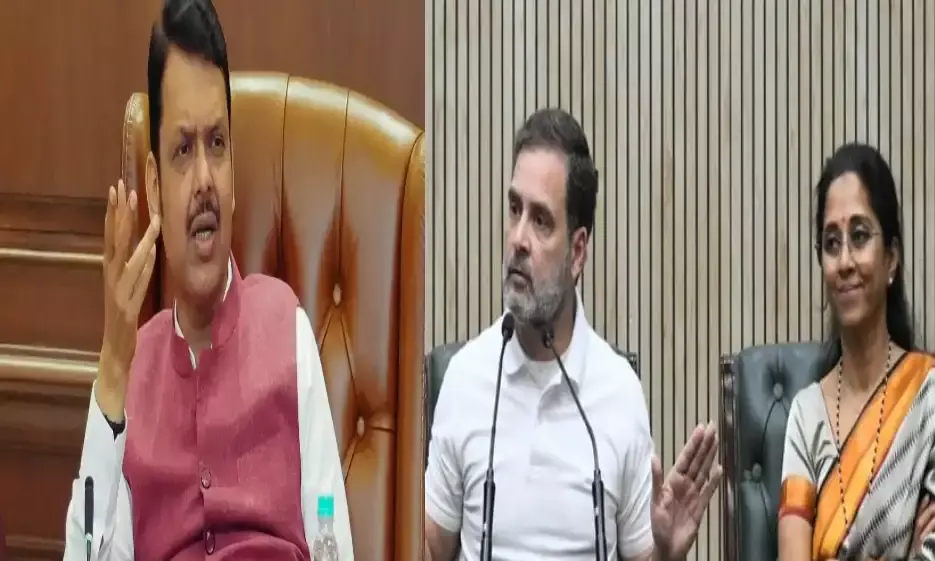 राहुल गांधी के दावों पर सुले का भाजपा पर निशाना, सपकाल ने मांगा तत्काल इस्तीफा राहुल गांधी के दावों पर सुले का भाजपा पर निशाना, सपकाल ने मांगा तत्काल इस्तीफा