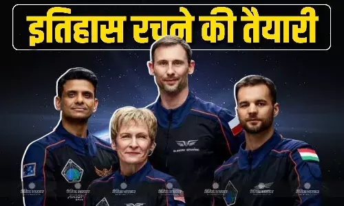 आज का दिन इतिहास के पन्नों में होगा दर्ज, शुभांशु शुक्ला 12 बजे होंगे स्पेस स्टेशन के लिए रवाना, अंतरिक्ष का मौसम देगा साथ?